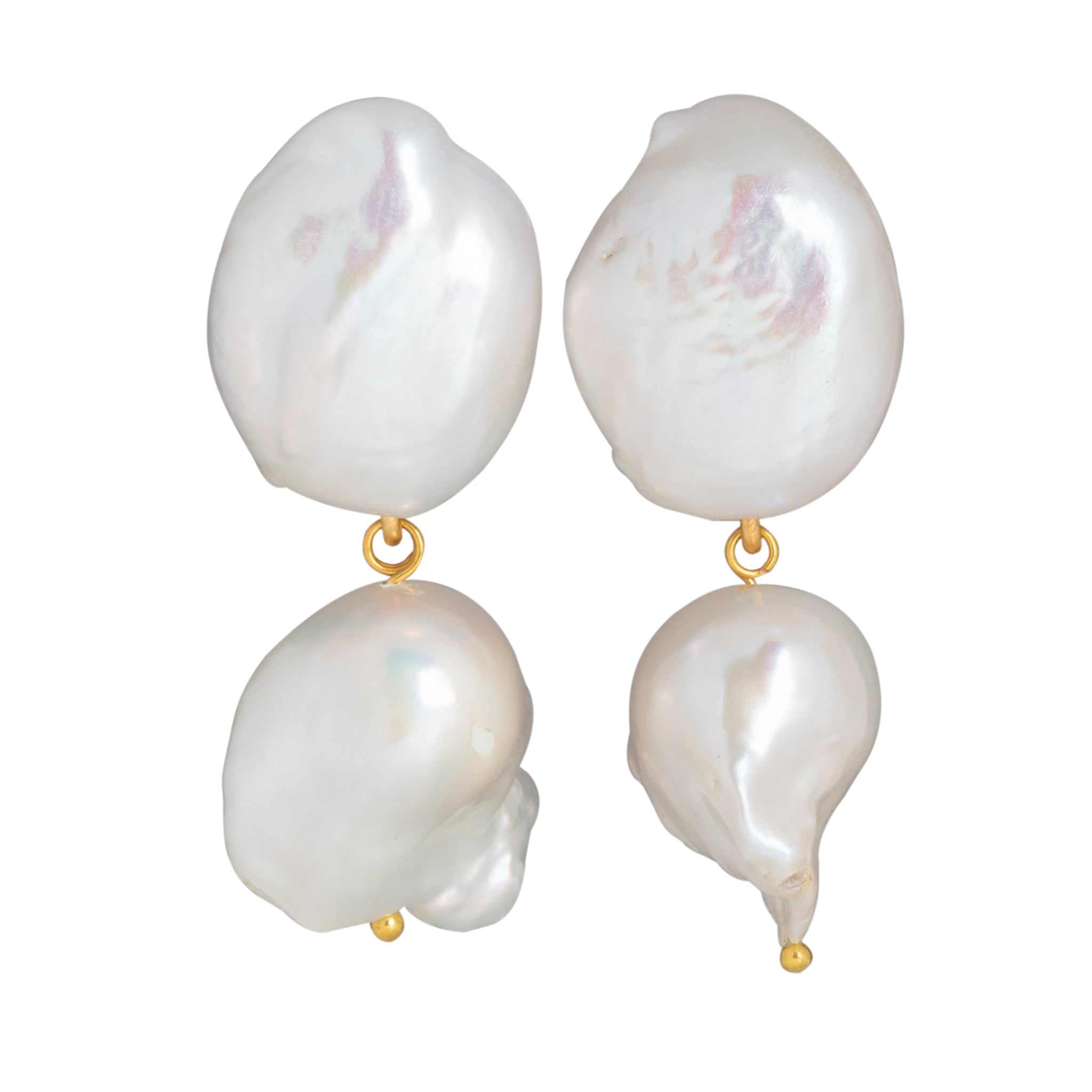 Luxury Designer Thalia Pearl Bridal Earrings